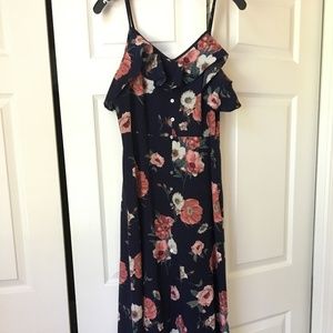 Altar'd State Floral Ruffle Maxi - NWOT